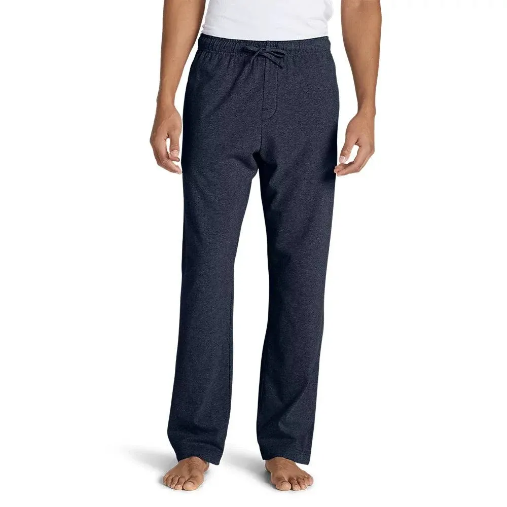 Eddie Bauer Men's Jersey Sleep Pants - Washed Navy - Size XL