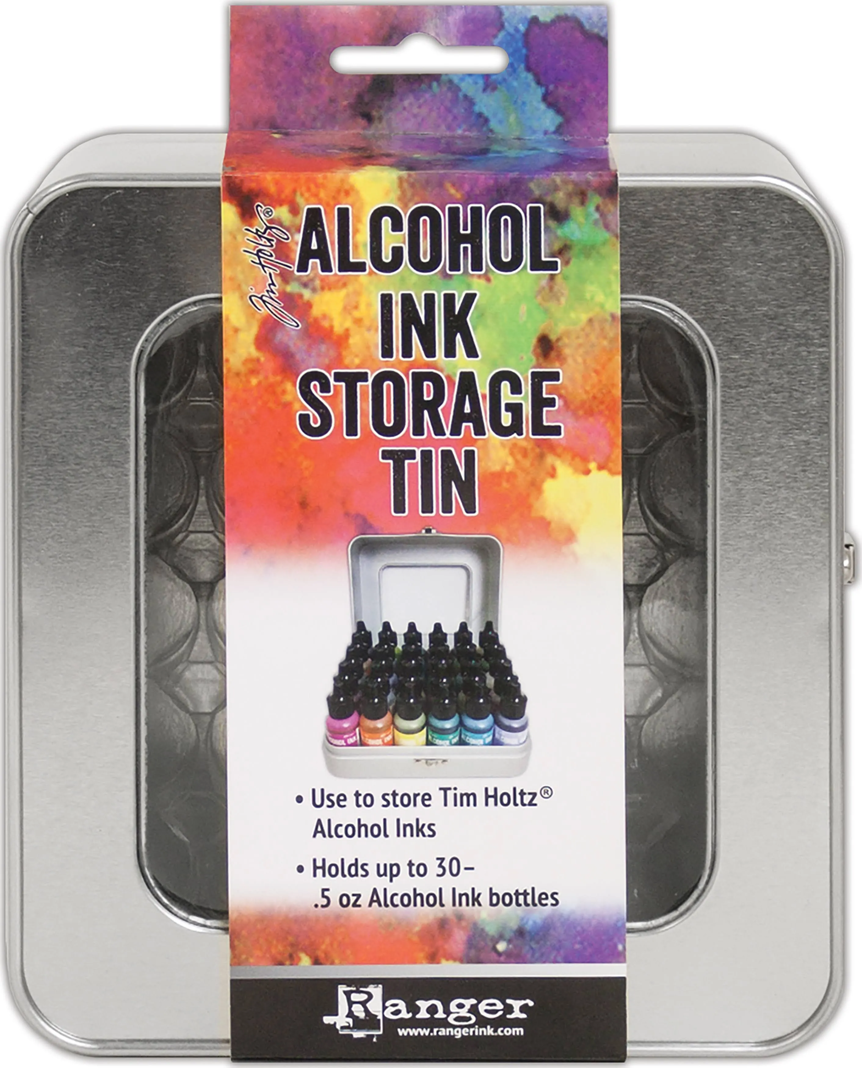 Tim Holtz Alcohol Ink Storage Tin - Ranger