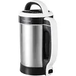 TAYAMA Multi-Function<wbr/>al Stainless Steel Soy and Nutmilk Maker, 1.3L, Black