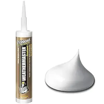 Titebond 44011 WeatherMaster Sealant Cartridge, 10.1 oz, Translucent