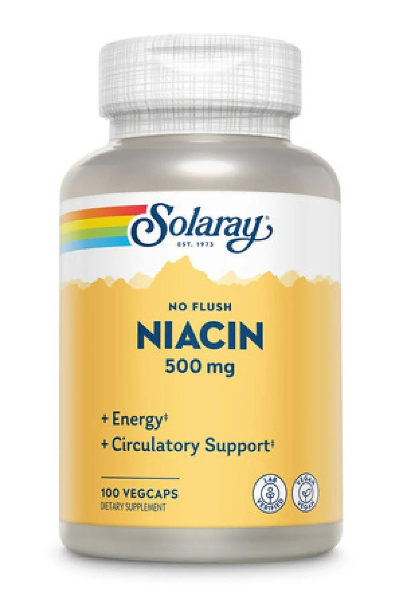 Solaray Niacin - 100 mg