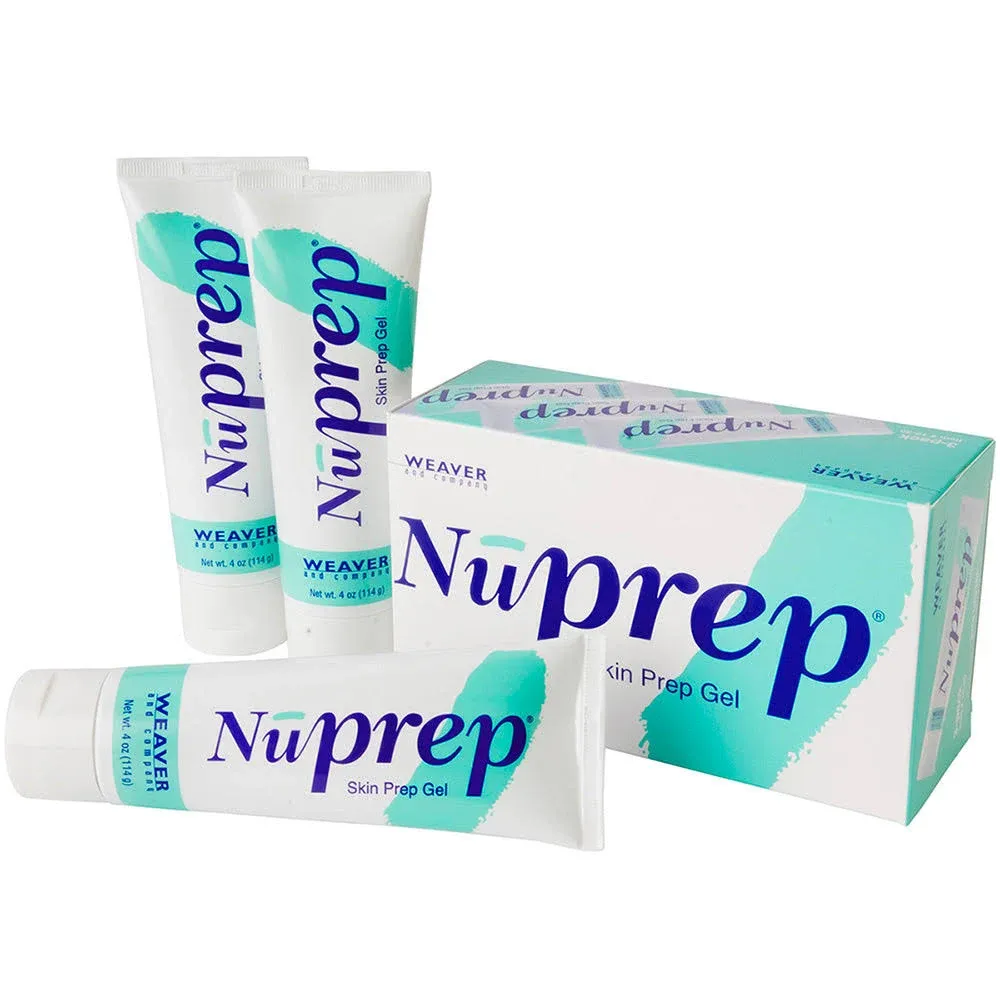 D.O. Weaver Nuprep Skin Prep Gel, 4oz Tube, 3/pk by D.O. Weaver