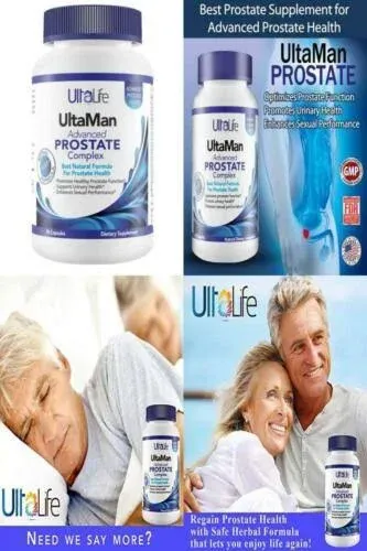 UltaLife's Advanced Prostate Health Supplement for Men- #1 Rated Best