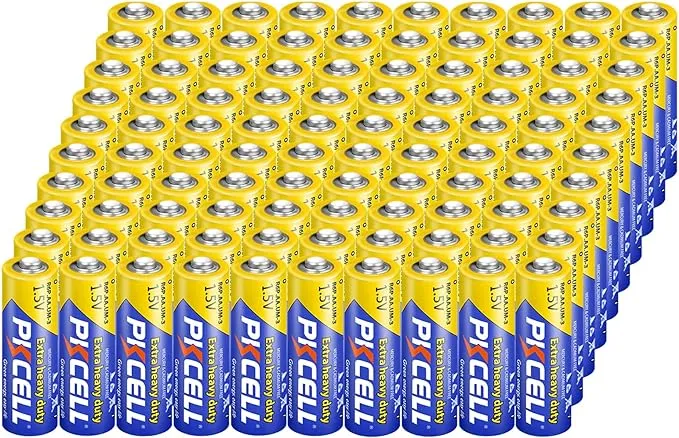 AA Batteries 1.5V AA Heavy Duty Batteries Double A Battery (100pc)