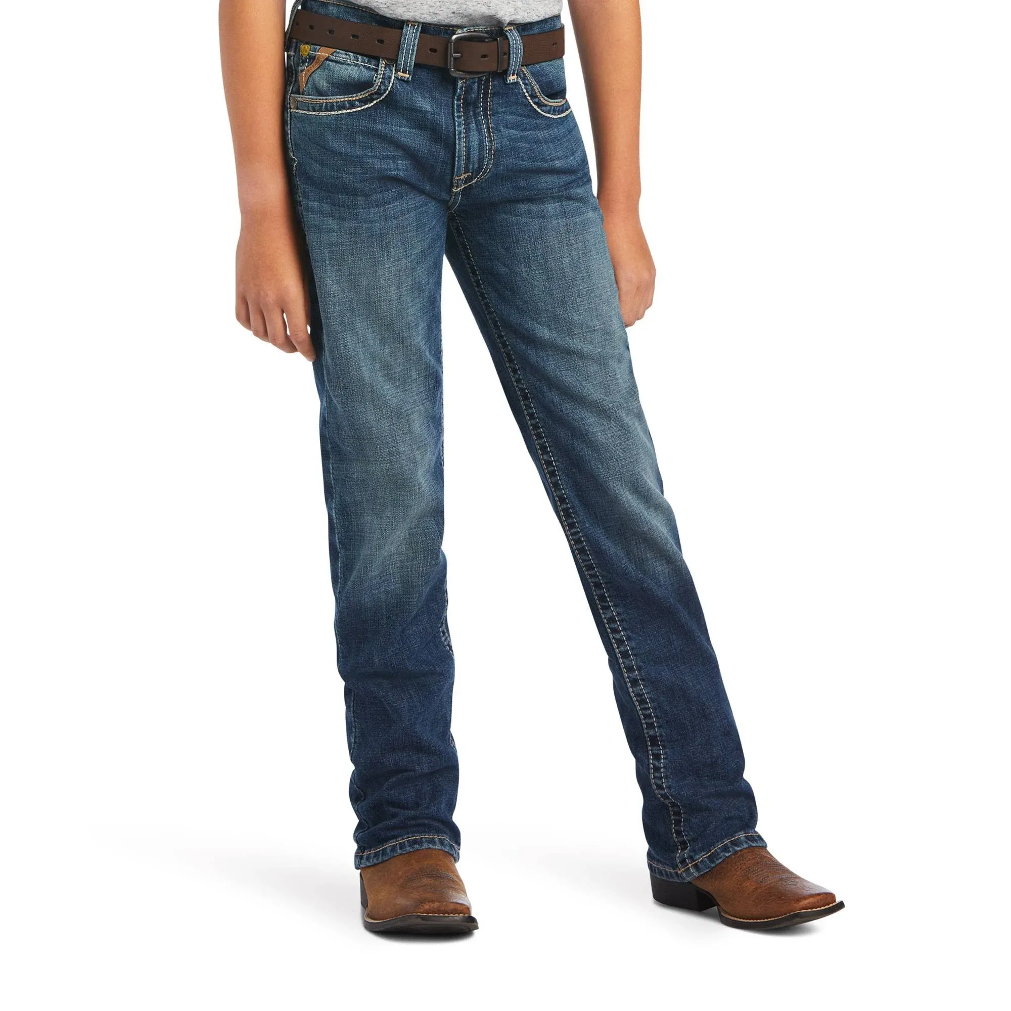 Ariat Boy&#39;s B5 Stackable Bootcut Jeans 10040502