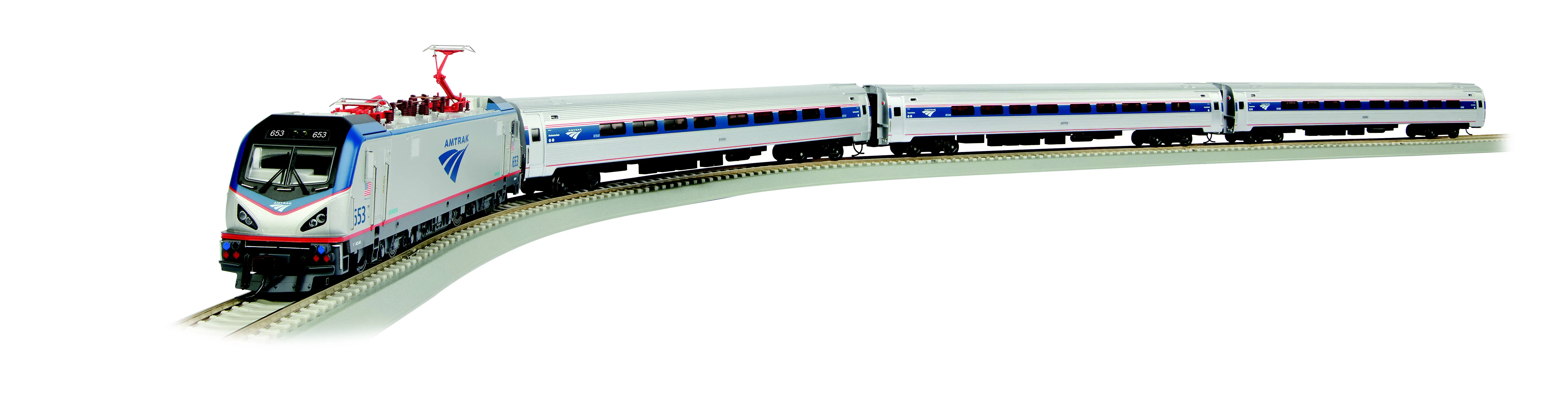 Bachmann 772 HO Amtrak City Sprinter Train Set (D)