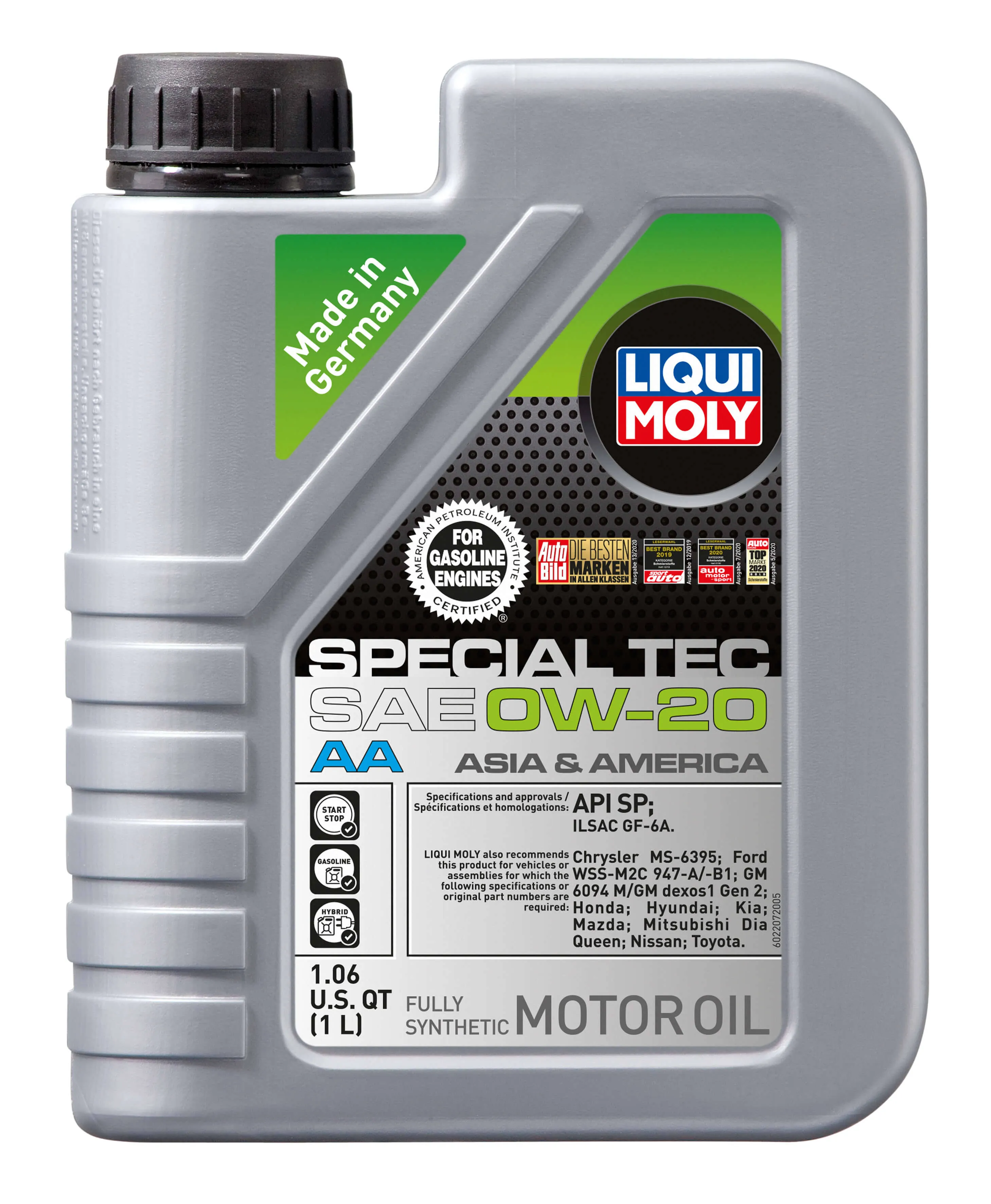 LIQUI MOLY Special Tec AA Motor Oil 0W20