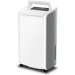 Rocyis 70 Pints 4,500 Sq. ft. Home Dehumidifier for Large Room, Basement with Auto Shut Off, Drain Hose, Reusable Filter Humidity Control for Bedroom,