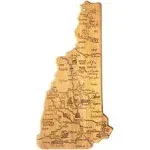 Totally Bamboo New Hampshire Destination Cutting/Serving Board