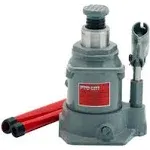 B-S12D Grey Hydraulic Bottle Jack - 12 Ton Capacity