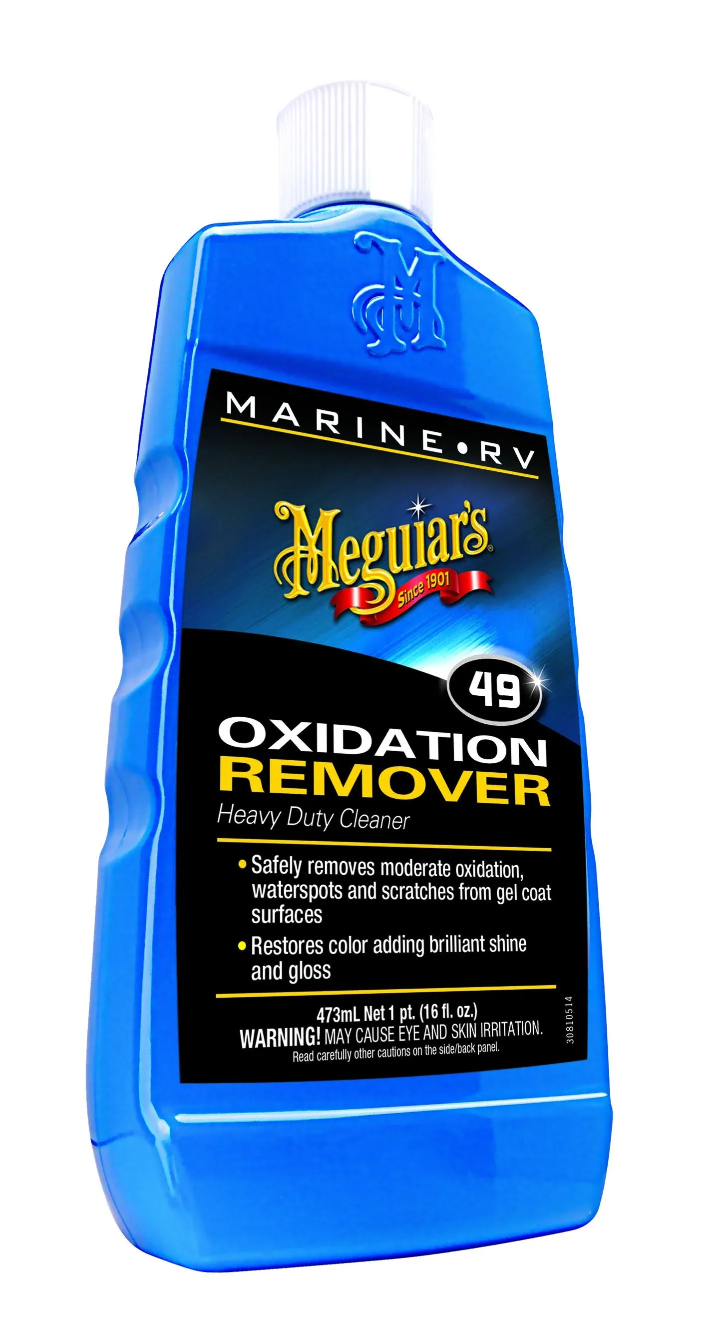 Meguiar's Marine/RV Heavy Duty Oxidation Remover, Oxidation, Water Spot, Stain, and Scratch Remover for vehicles with Gel-Coat and Fiberglass Surfaces, 16 oz.