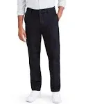 Dockers Straight Fit Signature Iron Free Khaki with Stain Defender Pants Men's Clothing Beautiful Black : 33 32