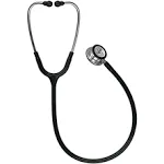 3M Littmann Classic III Monitoring Stethoscope, 5646, Limited Edition, More Than 2X as Loud*, Weighs Less**, Stainless Steel High Polish Copper Chestpiece, 27" Black Tube