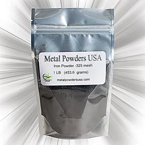 Iron Powder -325 Mesh One pound (1LB) Rapid Shipping