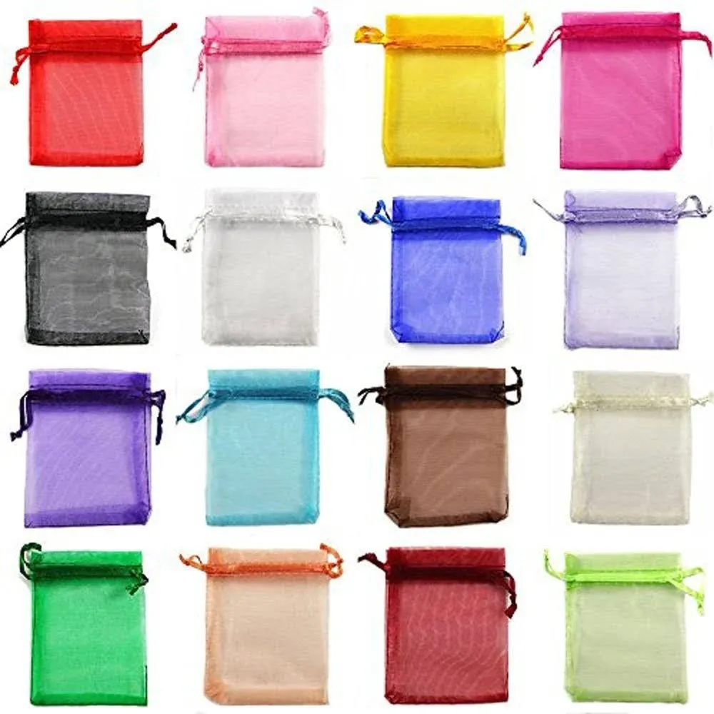 Organza Bag Jewelry Packaging Gift Candy Wedding Party Goodie Packing Favors Pouches Drawable Bags Present Sweets Pouches From Lovecompany, $9.95 | DHgate.Com