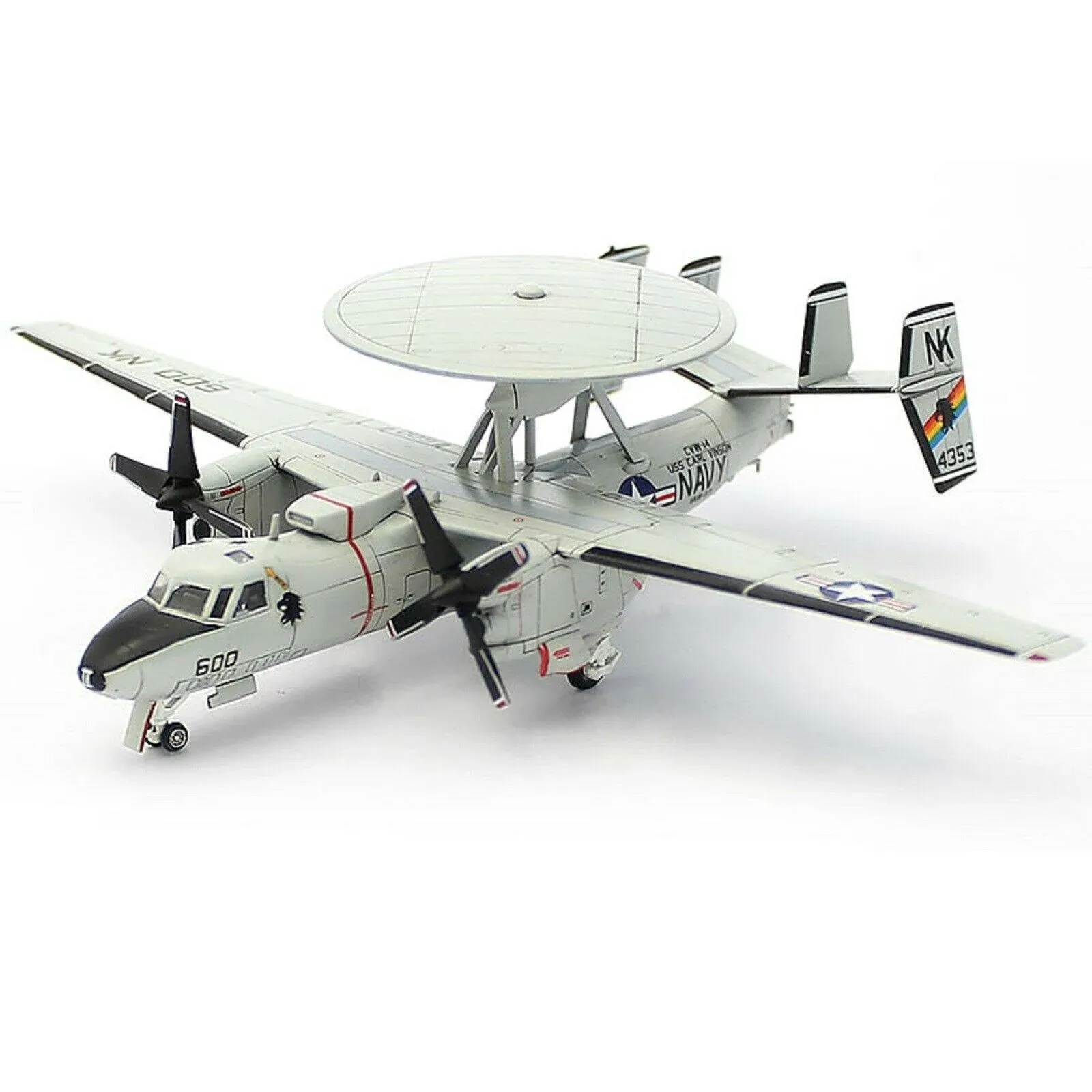 Academy 12623 USN E-2C VAW-113 Black Eagles Plastic Hobby Model Kit Plamodel