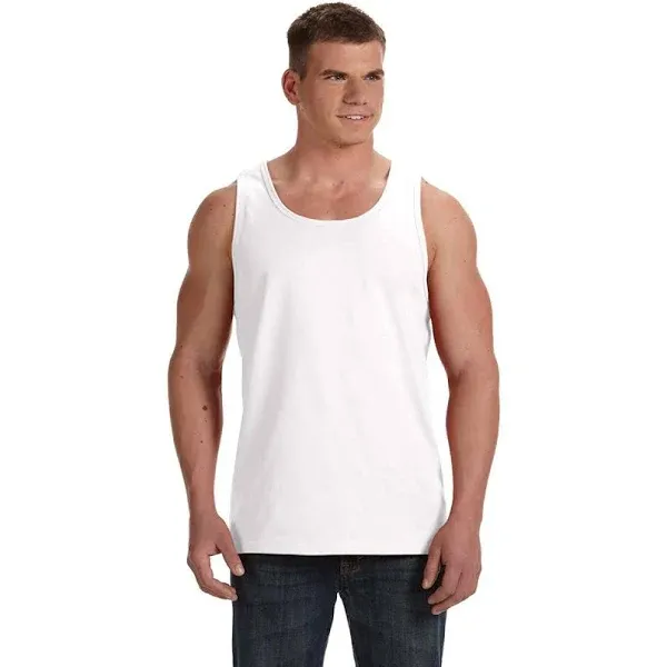 Fruit of the Loom 39TKR 5 oz., 100% Heavy Cotton HD Tank - White - L