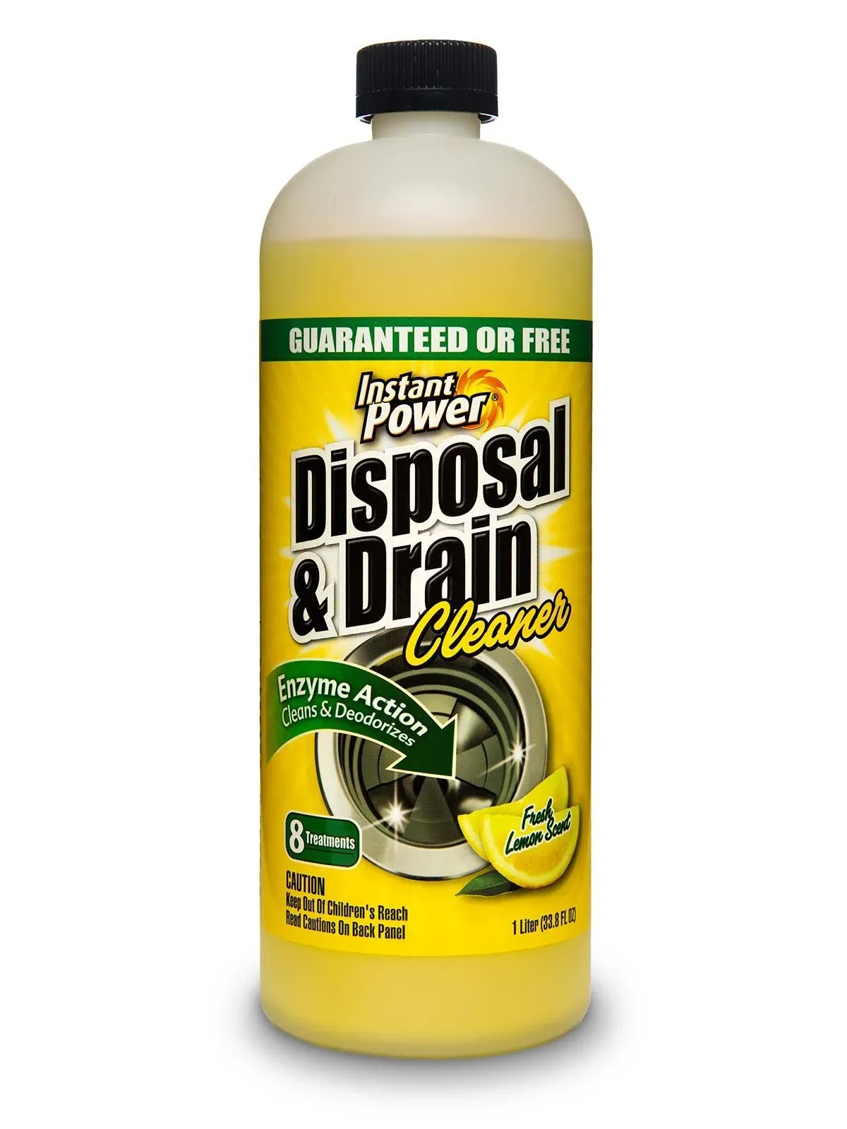 33.8 Oz Disposal And Drain Cleaner Lemon Keeps Kitchen Drain And Disposer