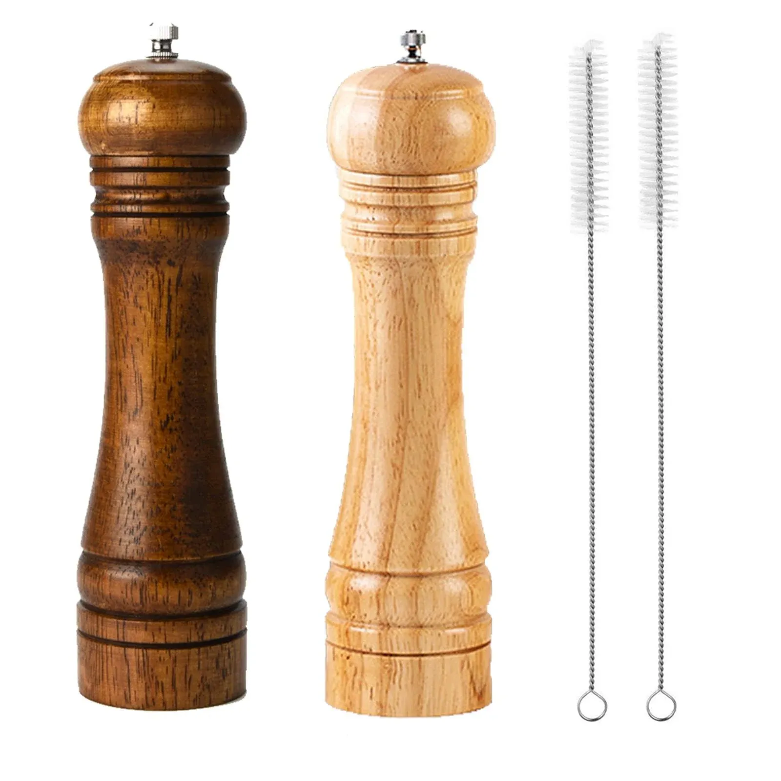 BinHAI Wooden Pepper Mill Set