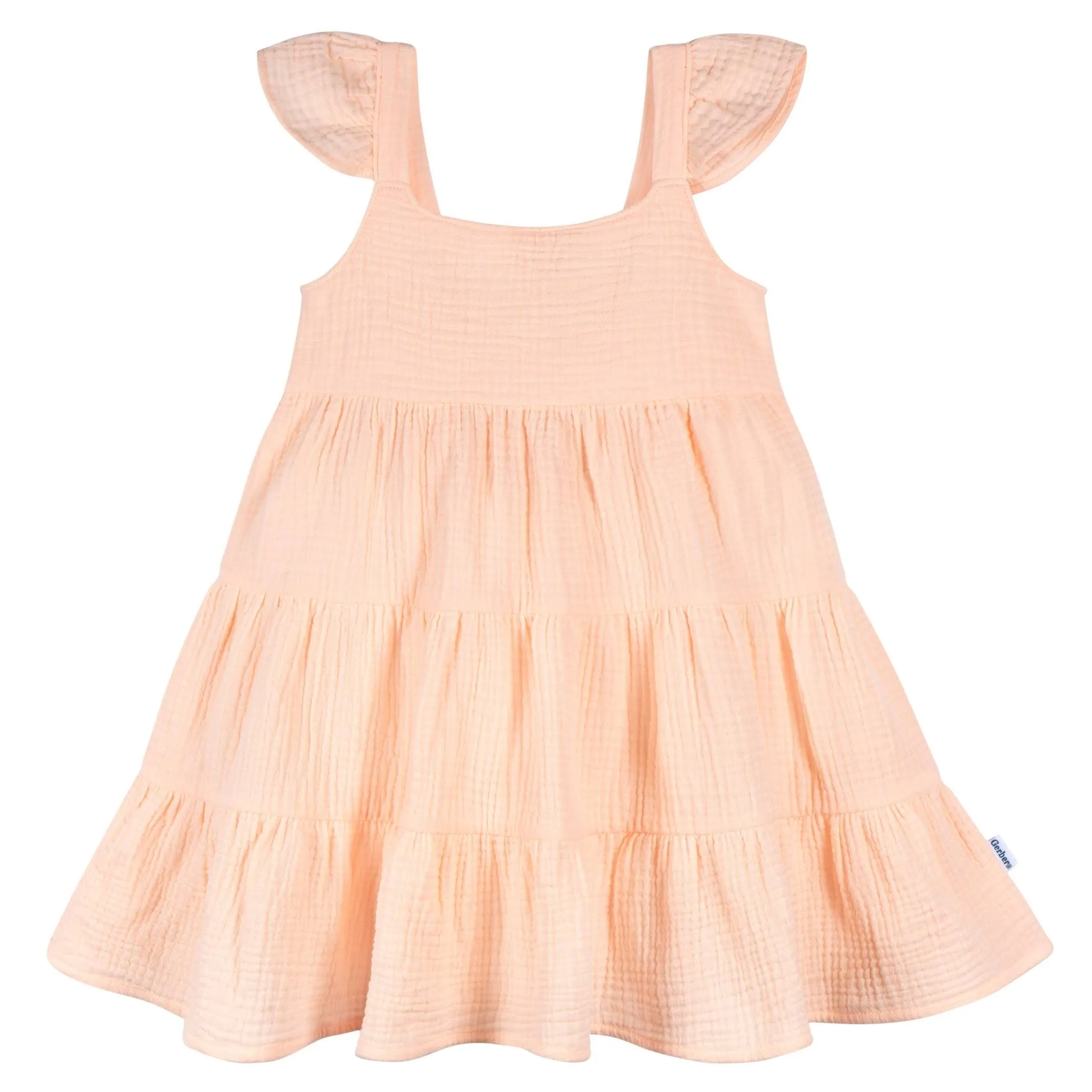 Gerber Girls Toddler Sleeveless Gauze Dress