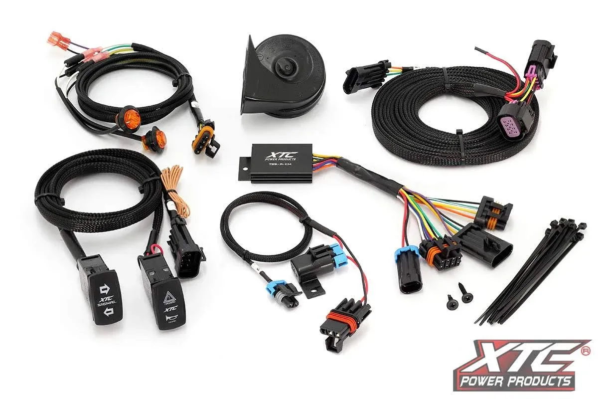 XTC Power Self-Canceling Turn Signal Kit w/ Horn for Polaris Ranger ATS-POL-RCBU