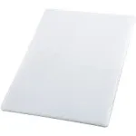 Winco CBH-1824 White 18" x 24" x 3/4" Cutting Board