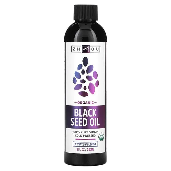 Zhou Black Seed Oil Organic - 8.0 fl oz