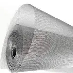 EMENAR Window Screen Roll, 304 Stainless Steel Woven Wire Security Screen Mesh Breathable Mesh Rodents from Entering for Homemade Screens (Size : 0.6x2m)