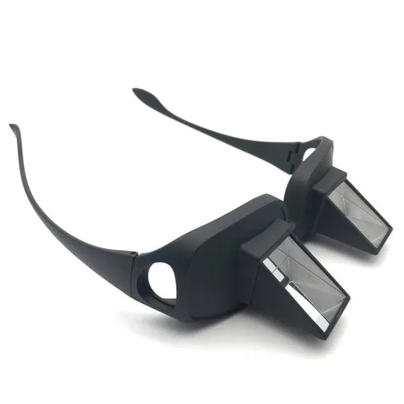 90 Degree Lazy Bed Prism Reading Glasses Spectacles for Reading Watching TV