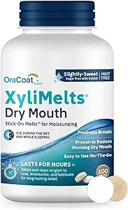 OraCoat XyliMelts Dry Mouth Relief Oral Adhering  Assorted Styles , Sizes 