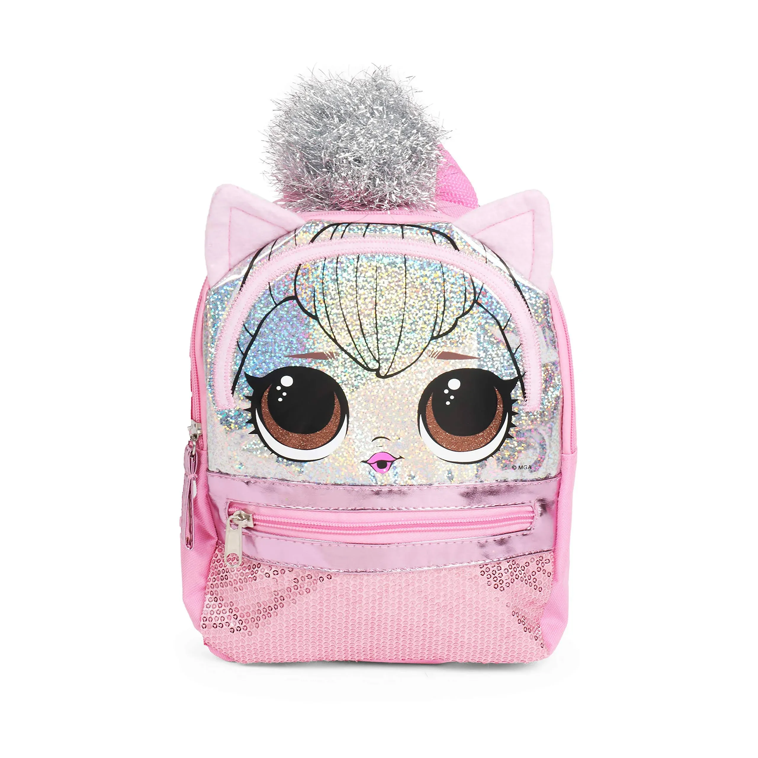 L.O.L. Surprise! Pink Mini Backpack 