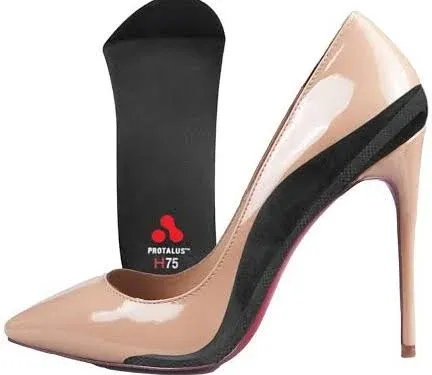 Protalus H-75 Heel Series – Patented Stress Relief Add-On Heel Insoles, Increase Comfort, Anti Fatigue Insoles Designed for Heels, Improves Alignment - for Women Size 8-8.5