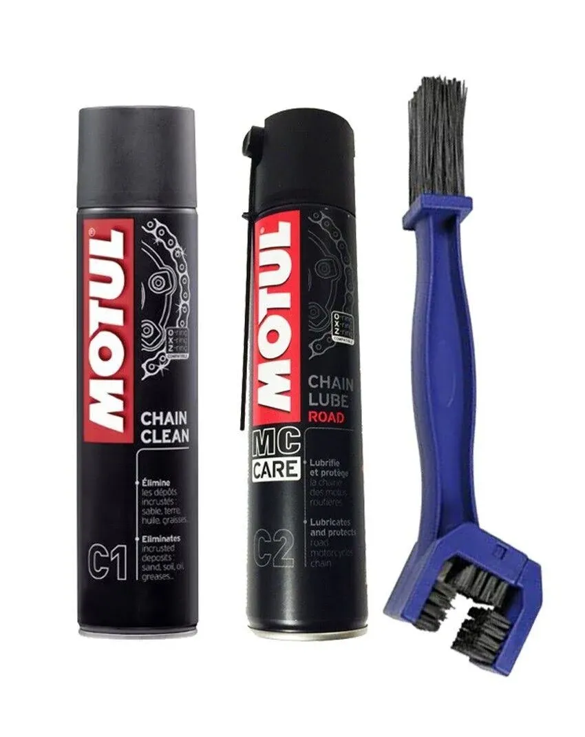 MOTUL MOTORCYCLE CHAIN CARE PACK