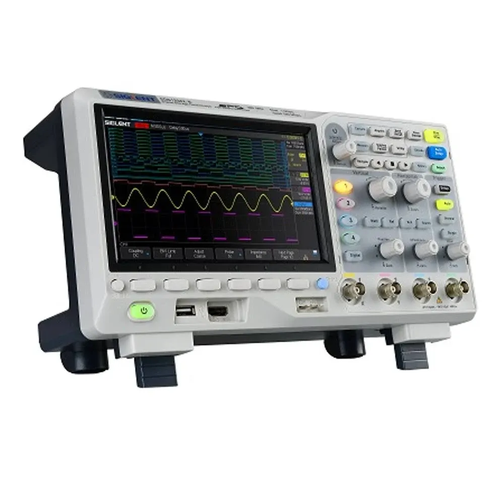 Siglent Technologies SDS1104X-E 100Mhz Digital Oscilloscope 4 Channels