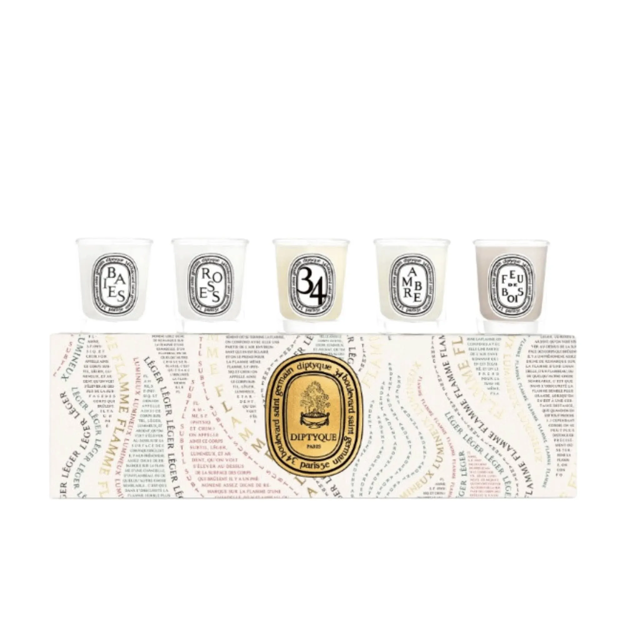 Diptyque 5 Mini Set Candles