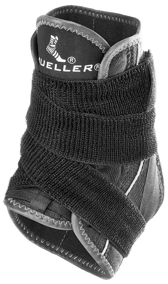 Mueller Hg80 Premium Hard Shell Ankle Brace, Extra Large Right