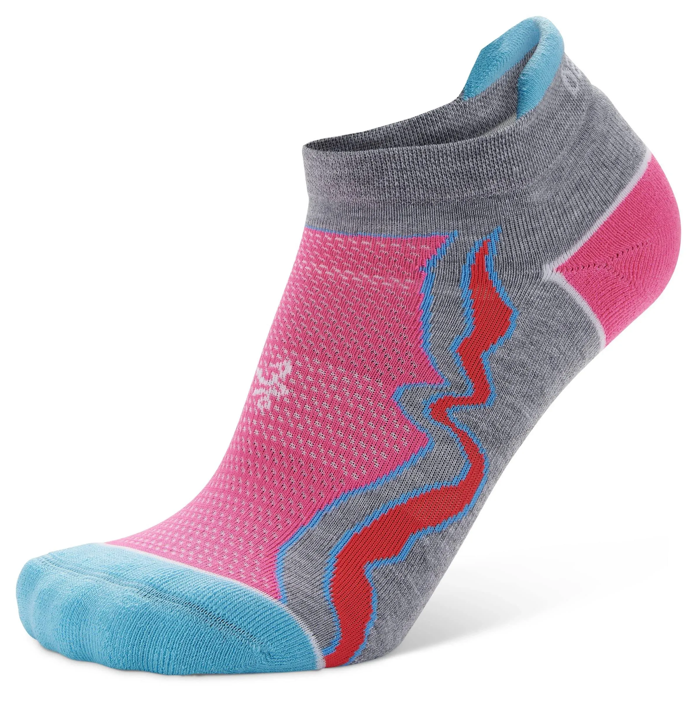 Balega Enduro No Show Socks Women's Midgrey/Watermelon / Small