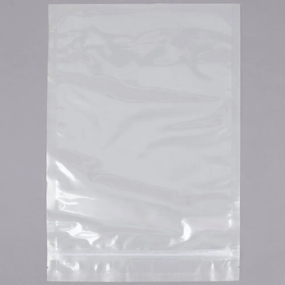 VacMaster 50720 8" x 12" Zipper Vacuum Chamber Pouches 3-Mil 1000/Box