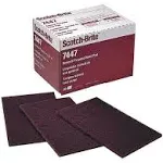 3M Scotch-Brite General Purpose Hand Pads, Maroon - 20 pack