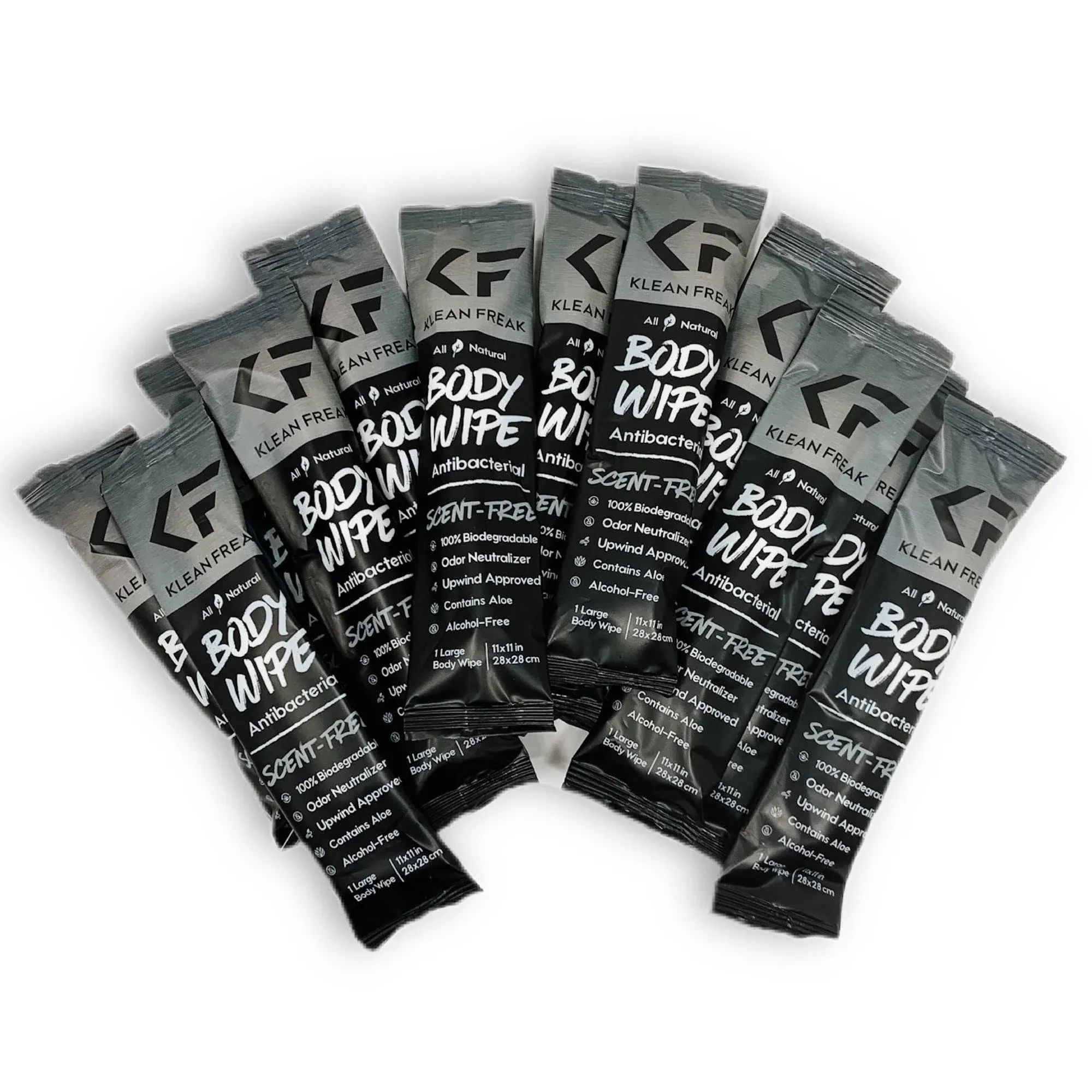 Klean Freak Body Wipes - 12 Pack | Scent Free