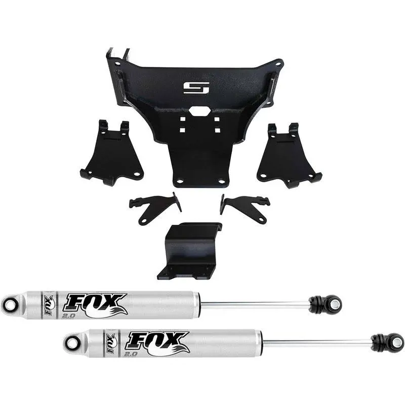 Superlift 2023 Ford F-250/350 Dual Steering Stabilizer Kit with FOX Stabilizers -No lift required - 92753