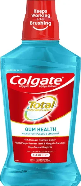 Colgate Gum Health Mouthwash - 16.9 Oz - Clean Mint