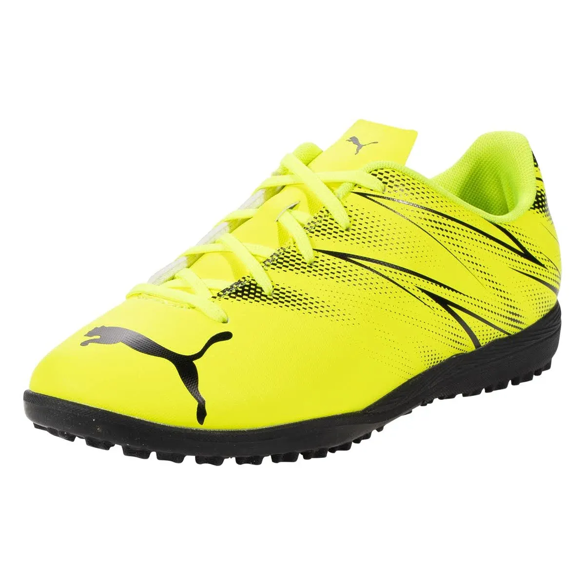 Puma Attacanto TT Jr. Turf Soccer Cleat in Yellow - Size 12K