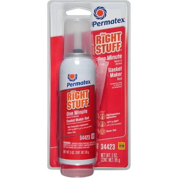 Permatex 34423 PX Right Stuff Red PC 3 oz