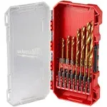 Milwaukee Shockwave Impact Duty Red Helix Titanium Drill Bit Set