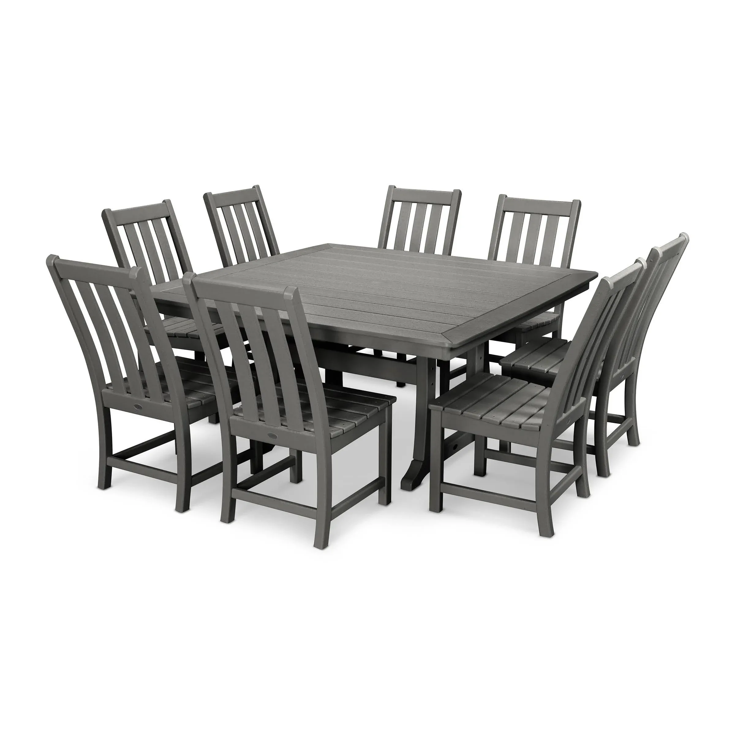 POLYWOOD Vineyard 9-Piece Dining Set