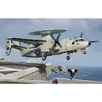 Academy 1/144 USN E-2C VAW-133 &#034;Black Eagles&#034; Aircraft Plastic Model Kit #12623