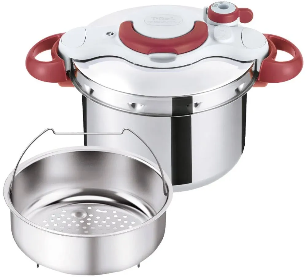 Tefal pressure cooker 6L IH compatible for 4 to 6 people One Pressure cooker 6L