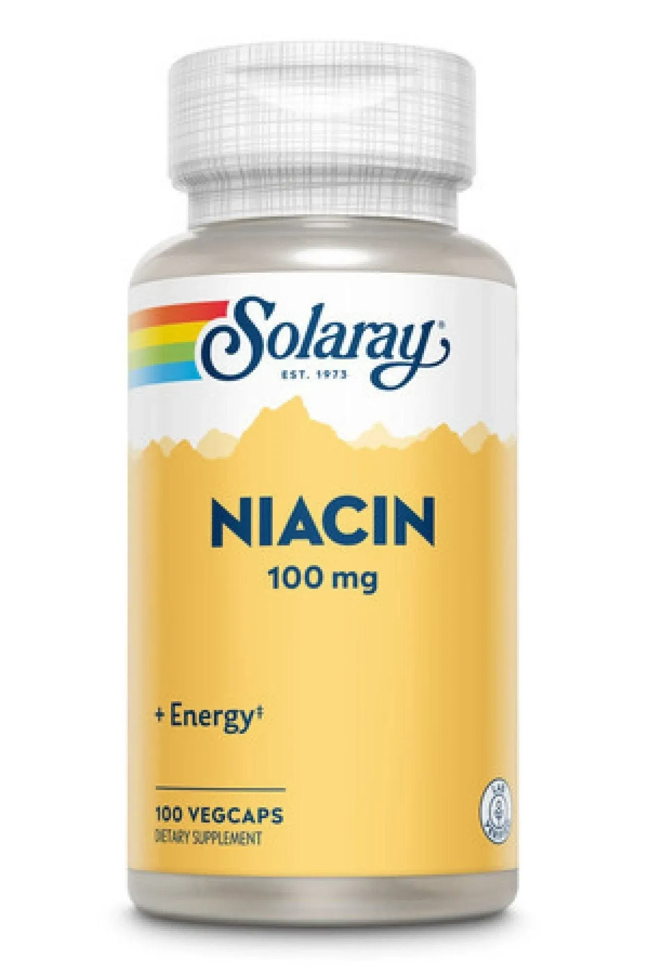 Solaray Niacin 100mg 100 caps