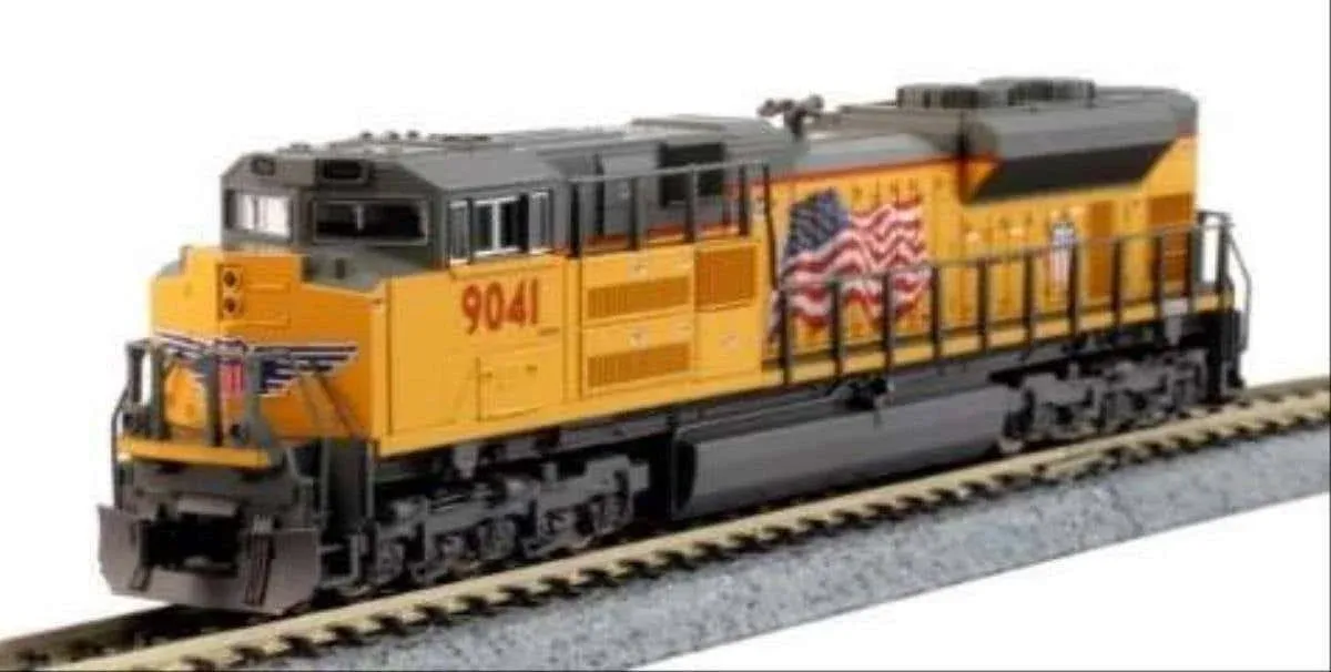 Kato 176-8438 N Scale Union Pacific EMD SD70ACE Flag Locomotive #8497